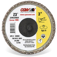 CGW Abrasives 30069 - Z3 Mini Corner Flap Discs