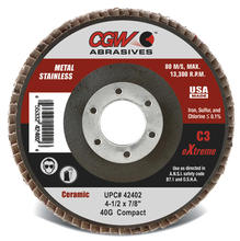 CGW Abrasives 42605 - eXtreme C3 Ceramic Flap Discs