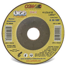 CGW Abrasives 45220 - 3-in-1 Wheels