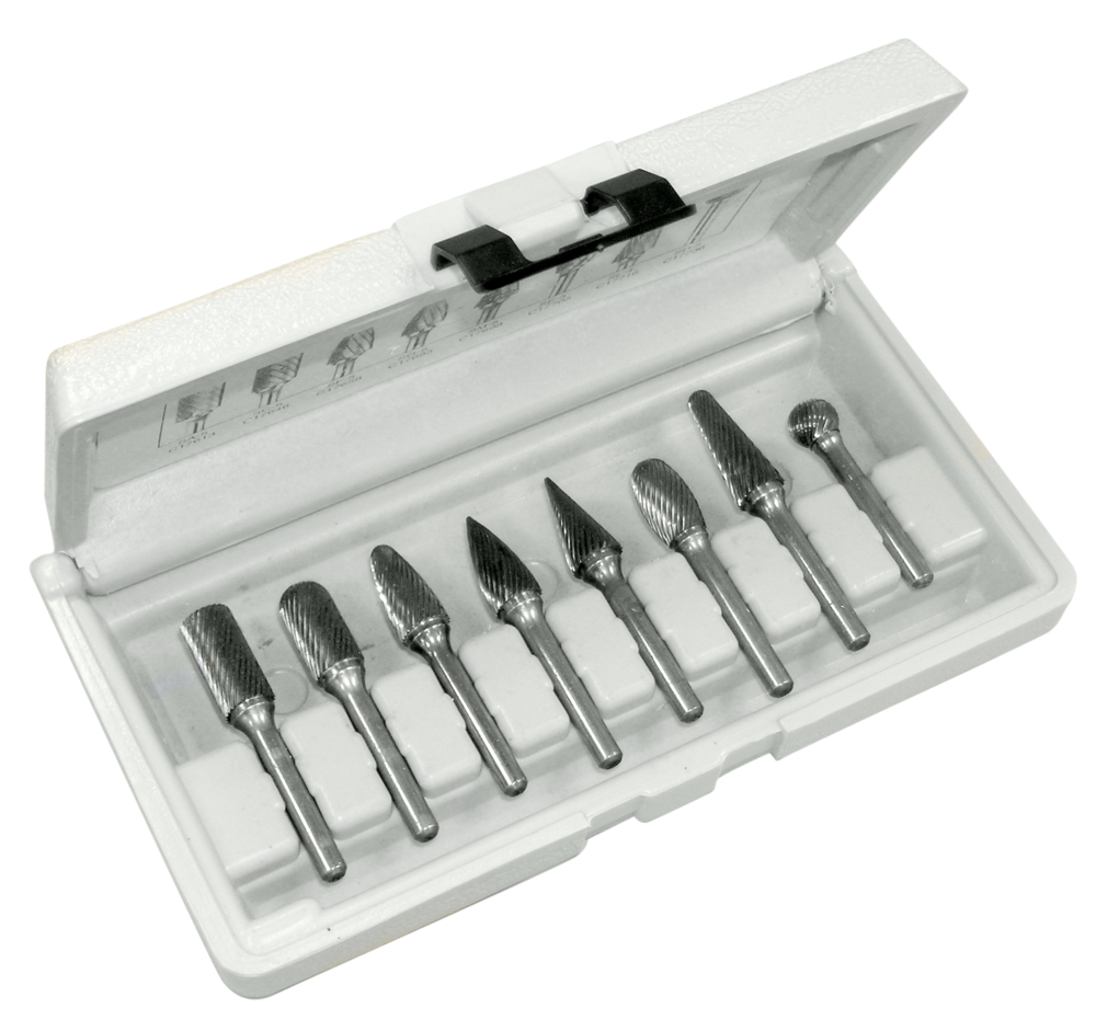 Right-Hand Spiral Bur Set