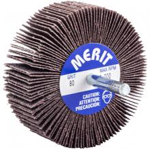 Saint-Gobain Abrasives Inc. 08834137451 - 3 x 1 x 1/4 In. High Performance Mini Flap Wheel P80 Grit ARY03 AO