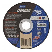 Saint-Gobain Abrasives Inc. 66252823603 - 5 x .045 x 7/8 In. Gemini RightCut Cut-Off Wheel 36 Q T01/41