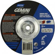 Saint-Gobain Abrasives Inc. 66252940147 - 7 x 1/4 x 5/8 - 11 In. Gemini FC Grinding Wheel 24 N T27