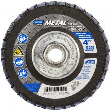 Saint-Gobain Abrasives Inc. 66254419994 - 4-1/2 x 5/8 - 11 In. Metal Fiberglass Conical Flap Disc T29 P40 Grit R828 ZA