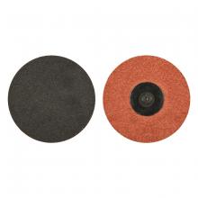 Saint-Gobain Abrasives Inc. 66623319029 - 3 In. Metal Quick-Change Cloth Disc Type III P50 Grit R766 AO