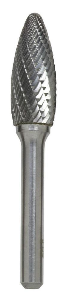 1/2&#34; SH-5 Double Cut Flame Shape Carbide Burr