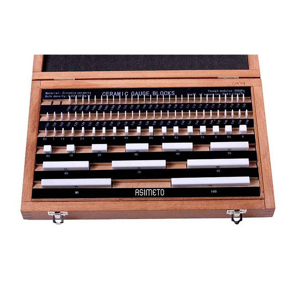 81 pc Steel Grade AS1 Asimeto Gauge Block Set