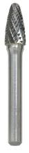 Sowa Tool 170108 - 1/4" SF-1 Double Cut Radius End Tree Carbide Burr