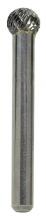 Sowa Tool 170202 - 1/8" SD-42 Double Cut Ball Shape Carbide Burr