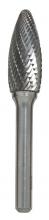 Sowa Tool 170256 - 1/2" SH-5 Double Cut Flame Shape Carbide Burr