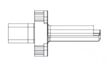 Pilot Precision 10057* - MH-Spline 65 Series Insert Holder