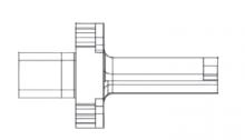 Pilot Precision 10010* - MH 50 Square Series Insert Holder