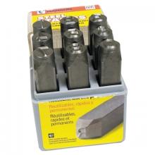 C.H. Hanson 21380 - C.H. Hanson Heavy Duty Steel Hand Stamp Sets