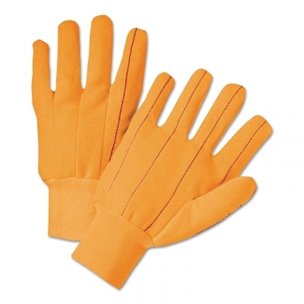 Anchor Brand Cotton/Polyester Corded Double-Palm with Nap-In Finish Gloves