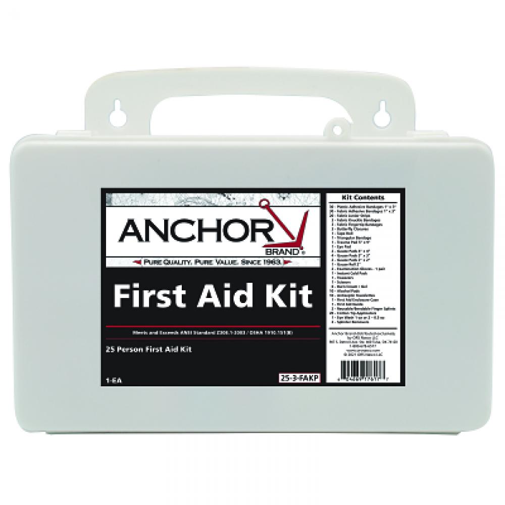 Anchor Brand 25 Person First Aid Kits