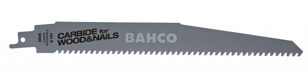 6&#34; Bahco® Carbide Tipped Blades for Wood with Nail and Wall Demolition