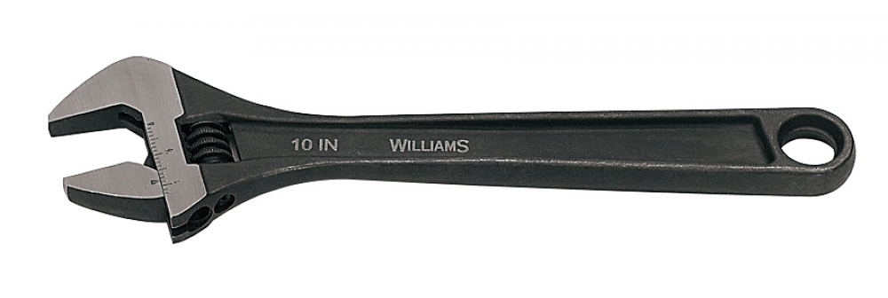 10&#34; SAE Adjustable Industrial Black Finish Wrench