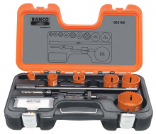 Bahco BAH862109 - 9 pc Sandflex® Bi-Metal Electrician's Holesaw Set